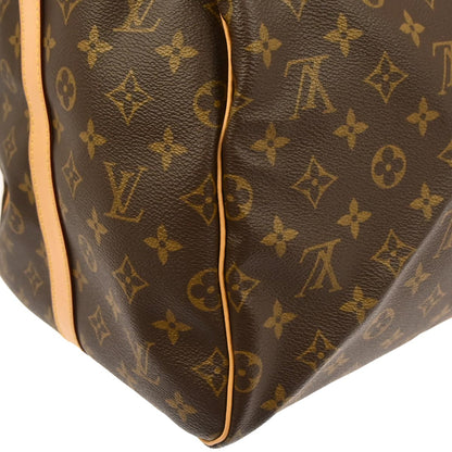 Louis Vuitton Monogram Keepall Bandouliere 55 Travel Bag M41414