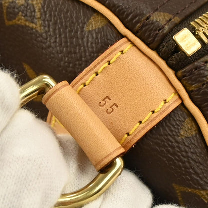 Louis Vuitton Monogram Keepall Bandouliere 55 Travel Bag M41414