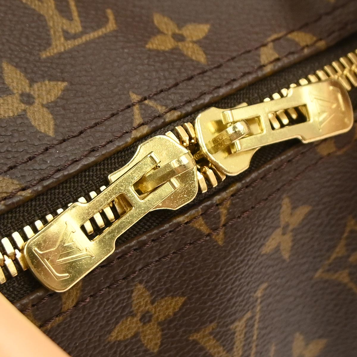 Louis Vuitton Monogram Keepall Bandouliere 55 Travel Bag M41414