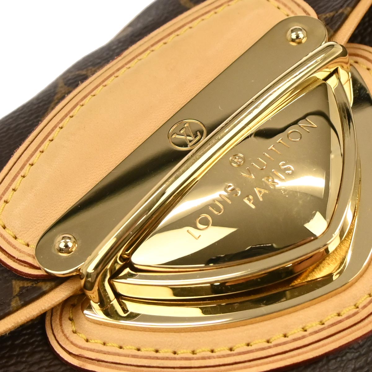 Louis Vuitton 2007 Monogram Pochette Beverly Handbag M40122