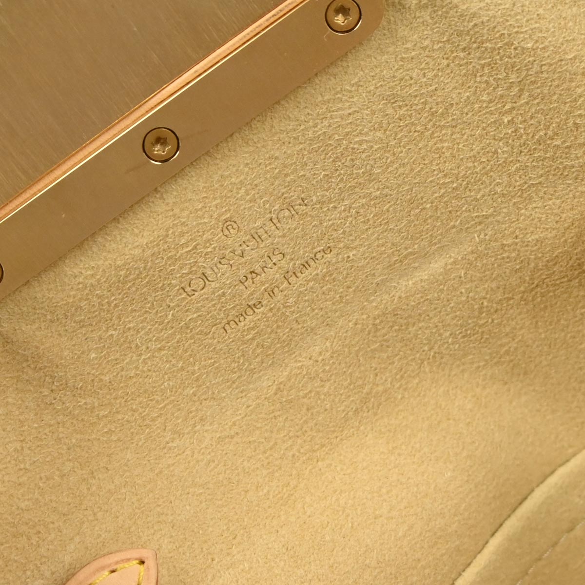 Louis Vuitton 2007 Monogram Pochette Beverly Handbag M40122