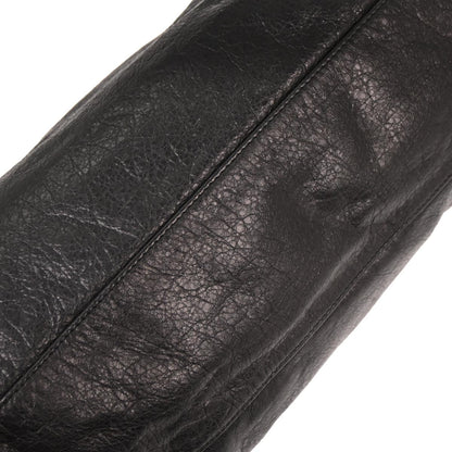 Balenciaga Black Lambskin Classic City 2way Shoulder Handbag