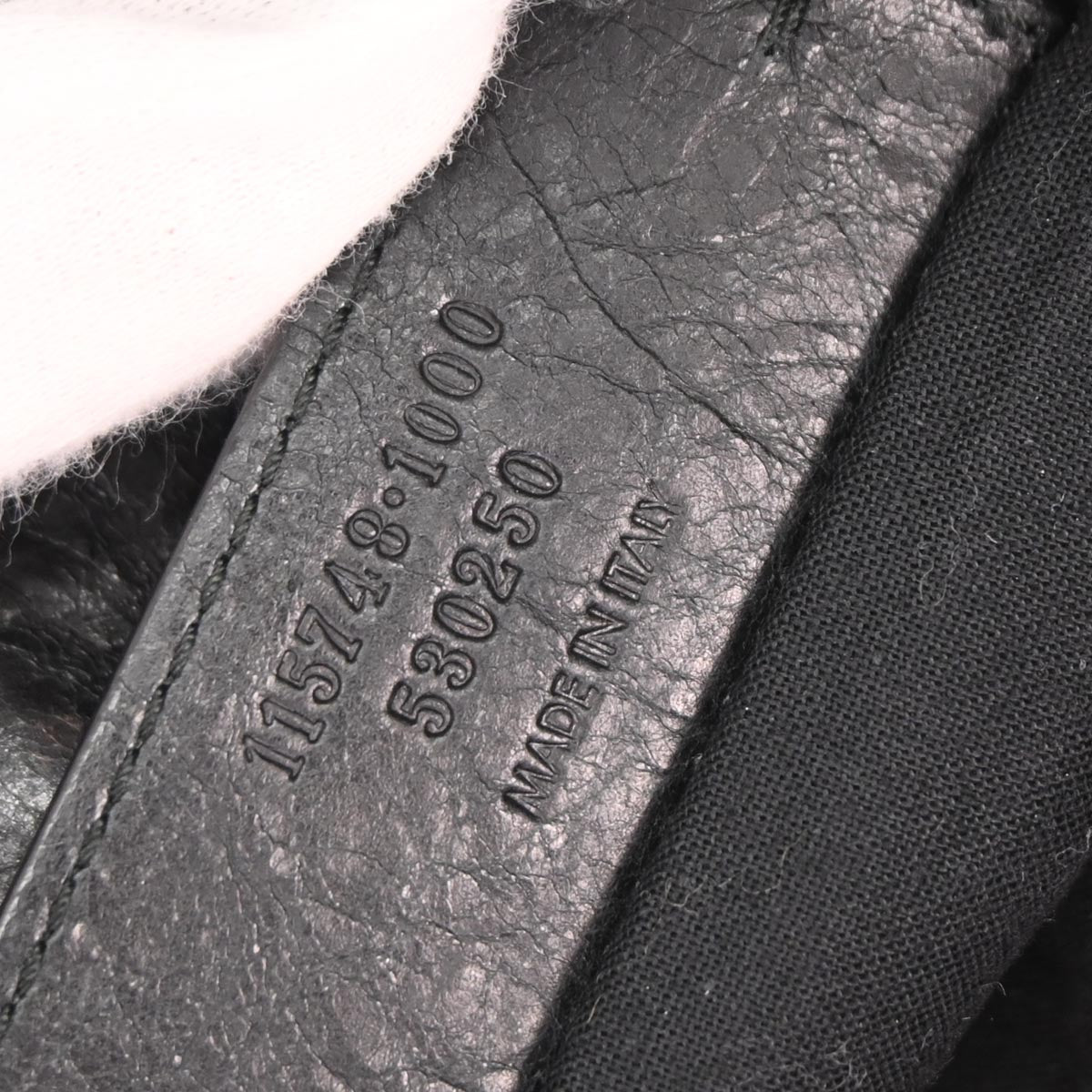 Balenciaga Black Lambskin Classic City 2way Shoulder Handbag