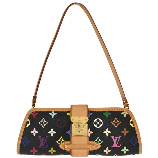 Louis Vuitton Black Multicolor Shirley Shoulder Bag M40050