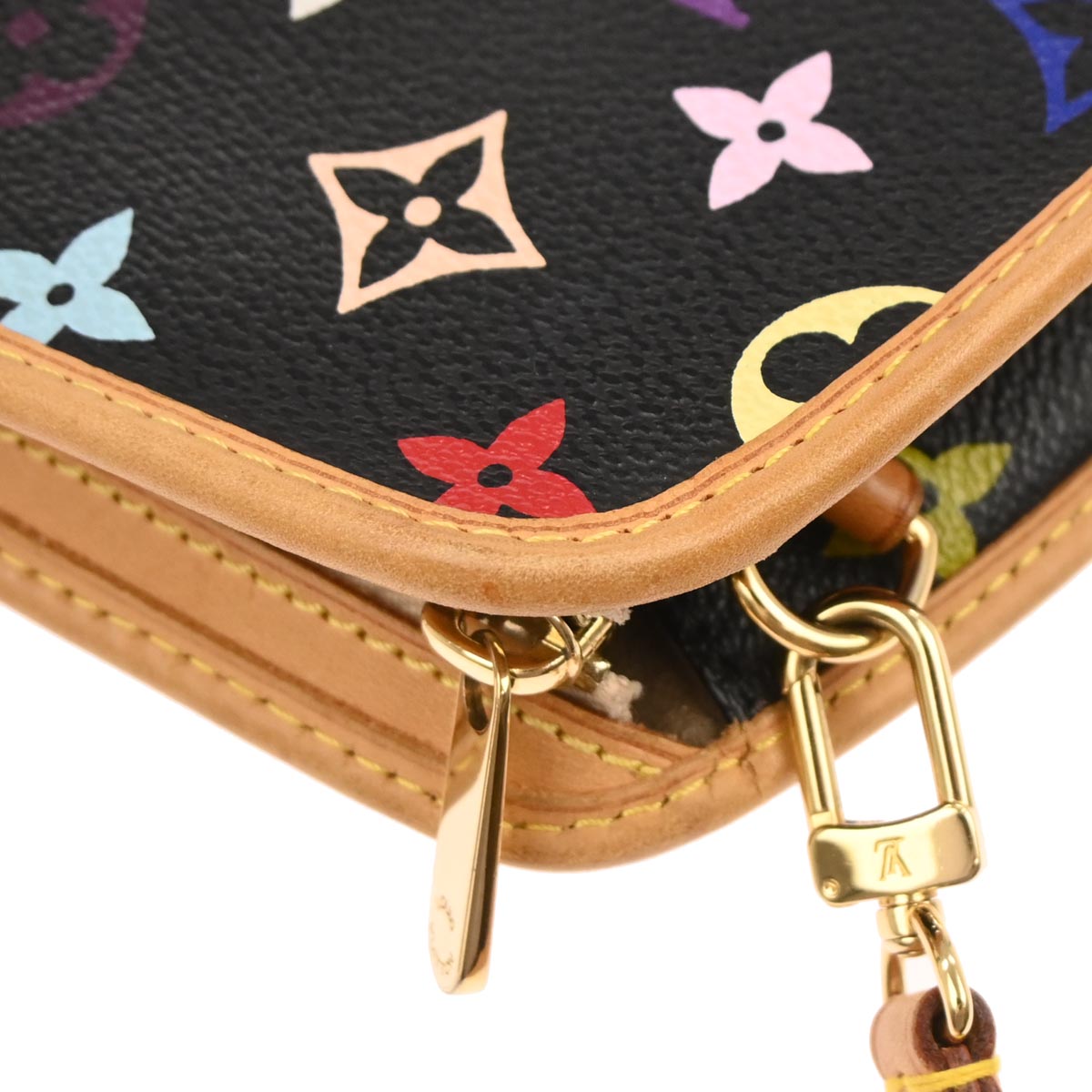 Louis Vuitton Black Multicolor Shirley Shoulder Bag M40050