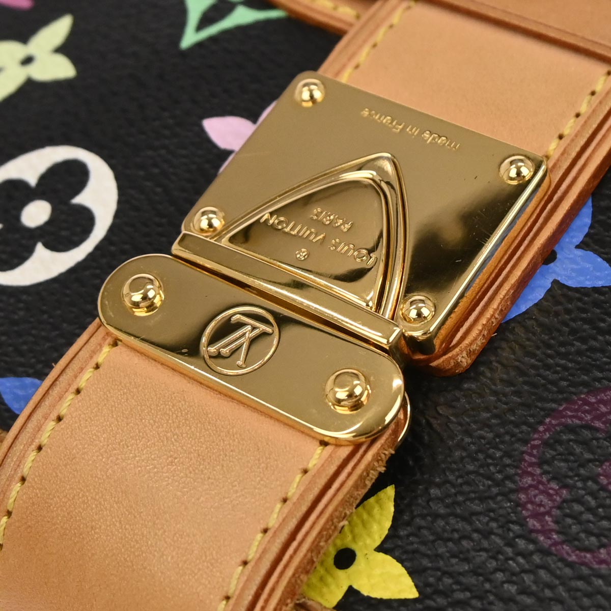 Louis Vuitton Black Multicolor Shirley Shoulder Bag M40050