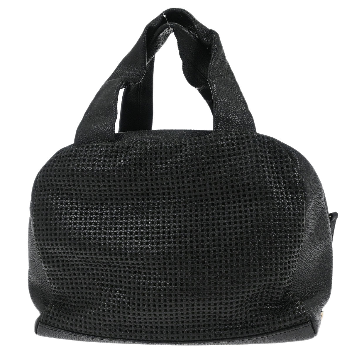 Chanel 2004-2005 Black Caviar Skin Handbag