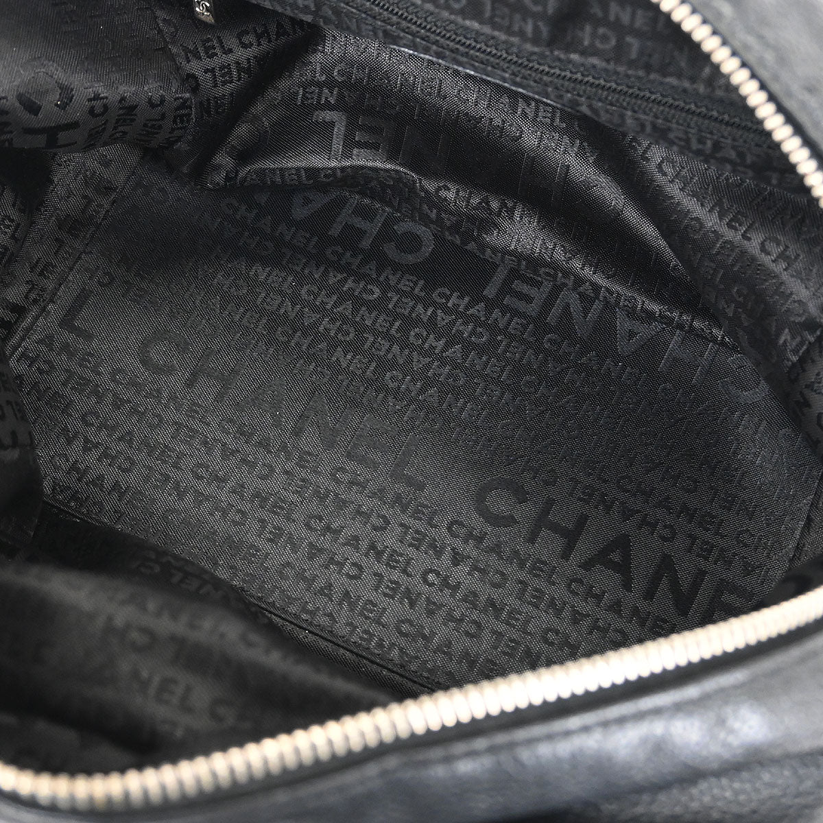 Chanel 2004-2005 Black Caviar Skin Handbag