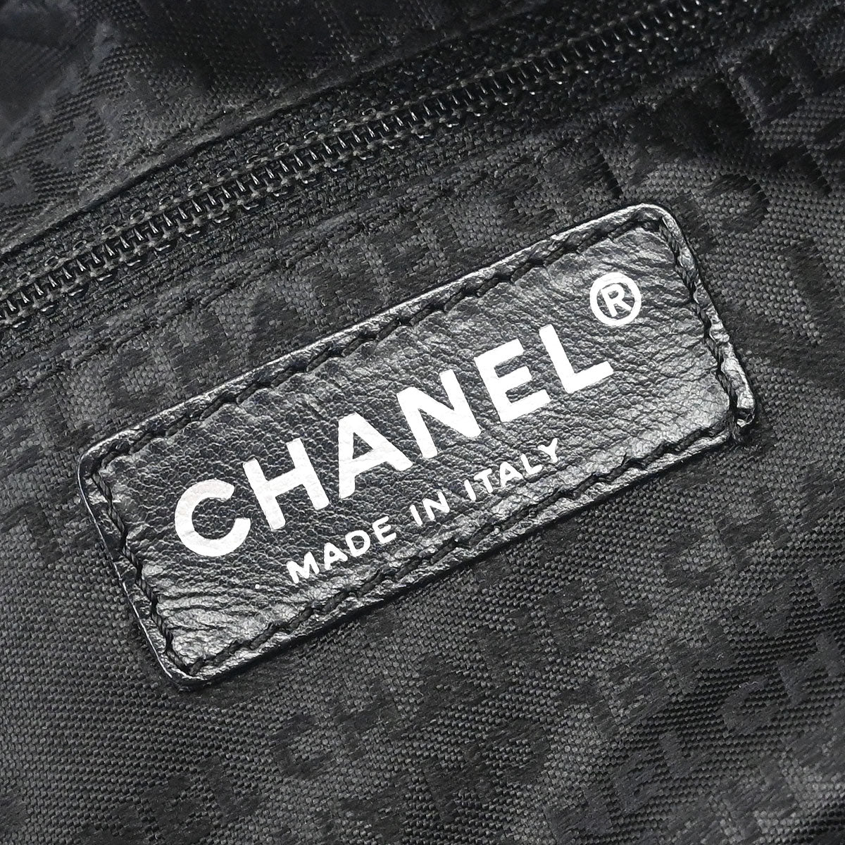 Chanel 2004-2005 Black Caviar Skin Handbag