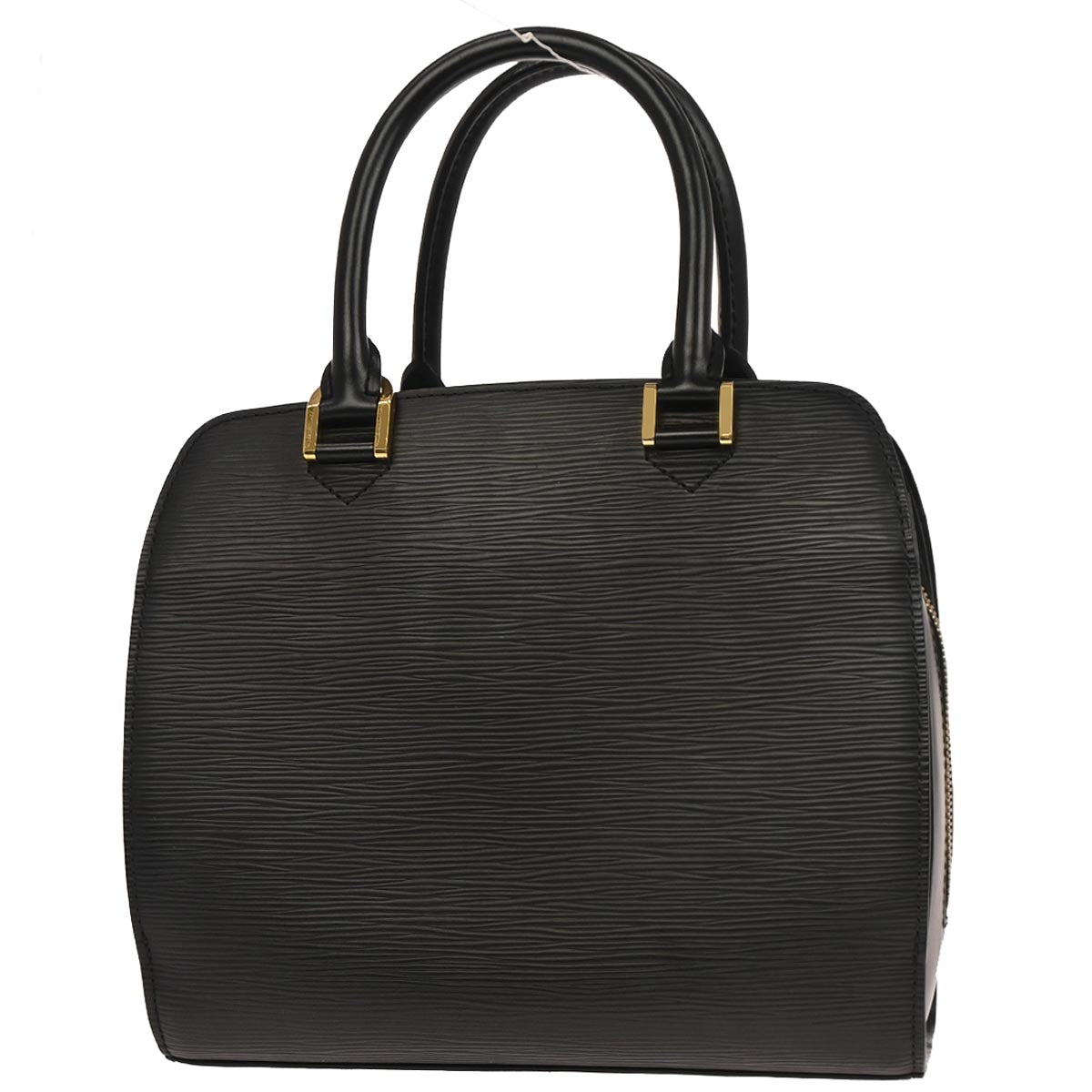 Louis Vuitton 2003 Black Epi Pont Neuf Handbag M52052