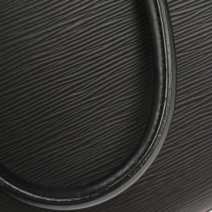 Louis Vuitton 2003 Black Epi Pont Neuf Handbag M52052