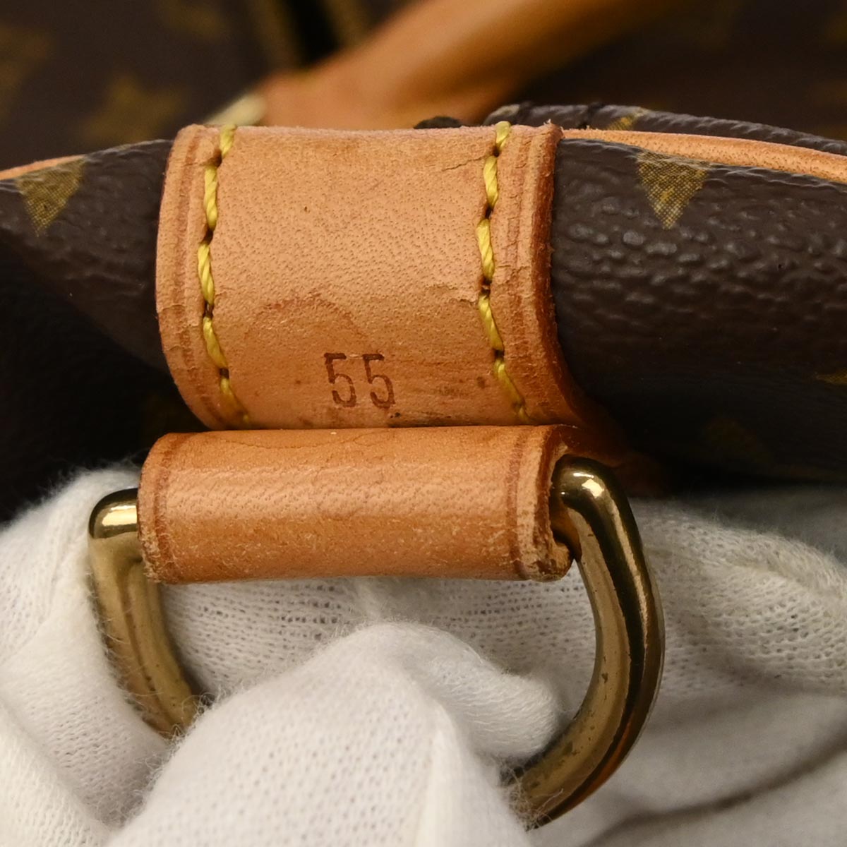 Louis Vuitton Monogram Keepall Bandouliere 55 Duffle Bag M41414