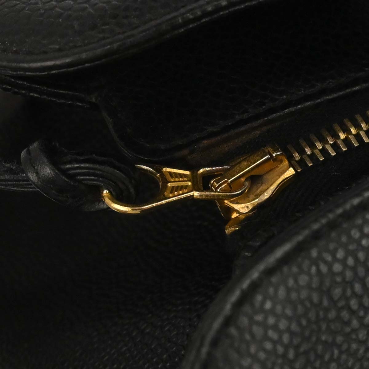 Chanel 1994-1996 Black Caviar Skin Supermodel Tote Shoulder Bag