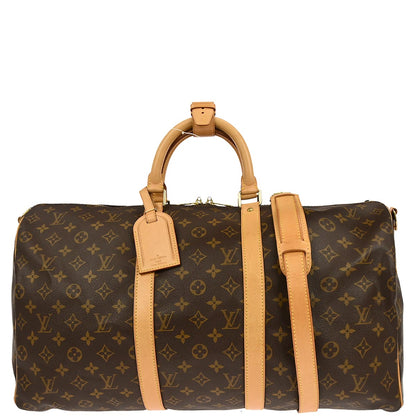 Louis Vuitton Monogram Keepall Bandouliere 50 Duffle Bag M41416