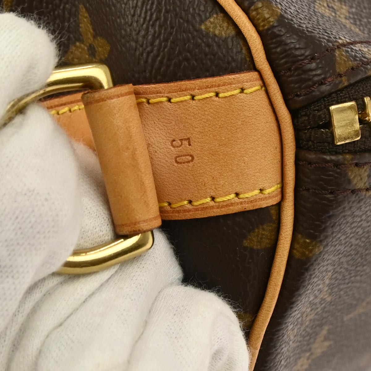 Louis Vuitton Monogram Keepall Bandouliere 50 Duffle Bag M41416