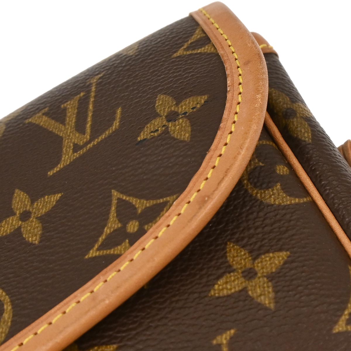 Louis Vuitton Monogram Gibeciere PM Shoulder Bag M42248