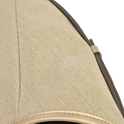 Yves Saint Laurent Beige Canvas Mombasa Handbag