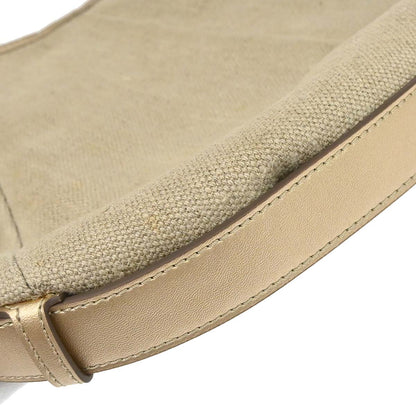 Yves Saint Laurent Beige Canvas Mombasa Handbag