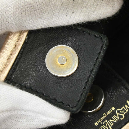 Yves Saint Laurent Beige Canvas Mombasa Handbag