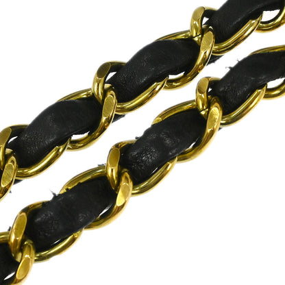 Chanel Black Lambskin Medium Classic Double Flap Shoulder Bag