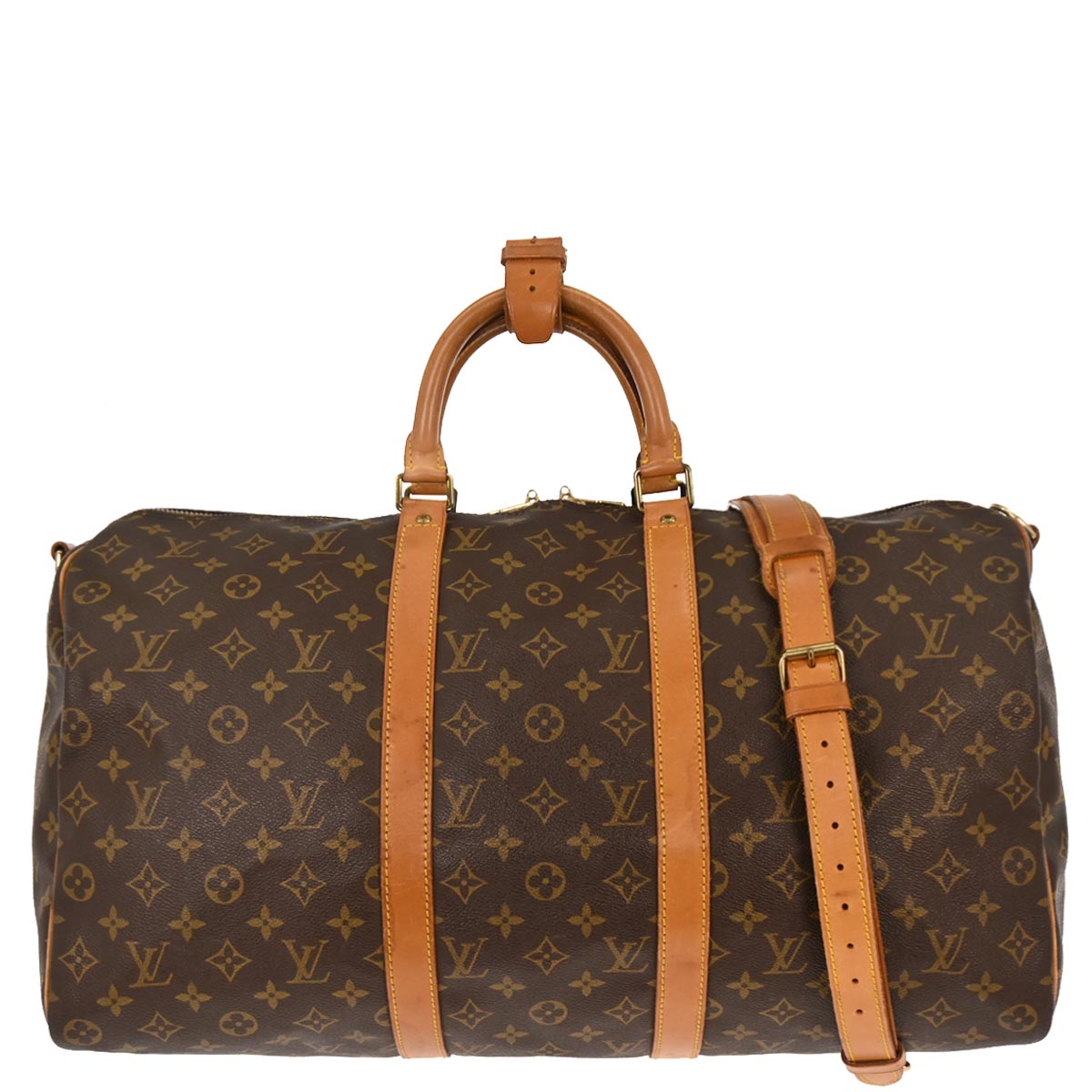 Louis Vuitton Monogram Keepall Bandouliere 50 Duffle Bag M41416