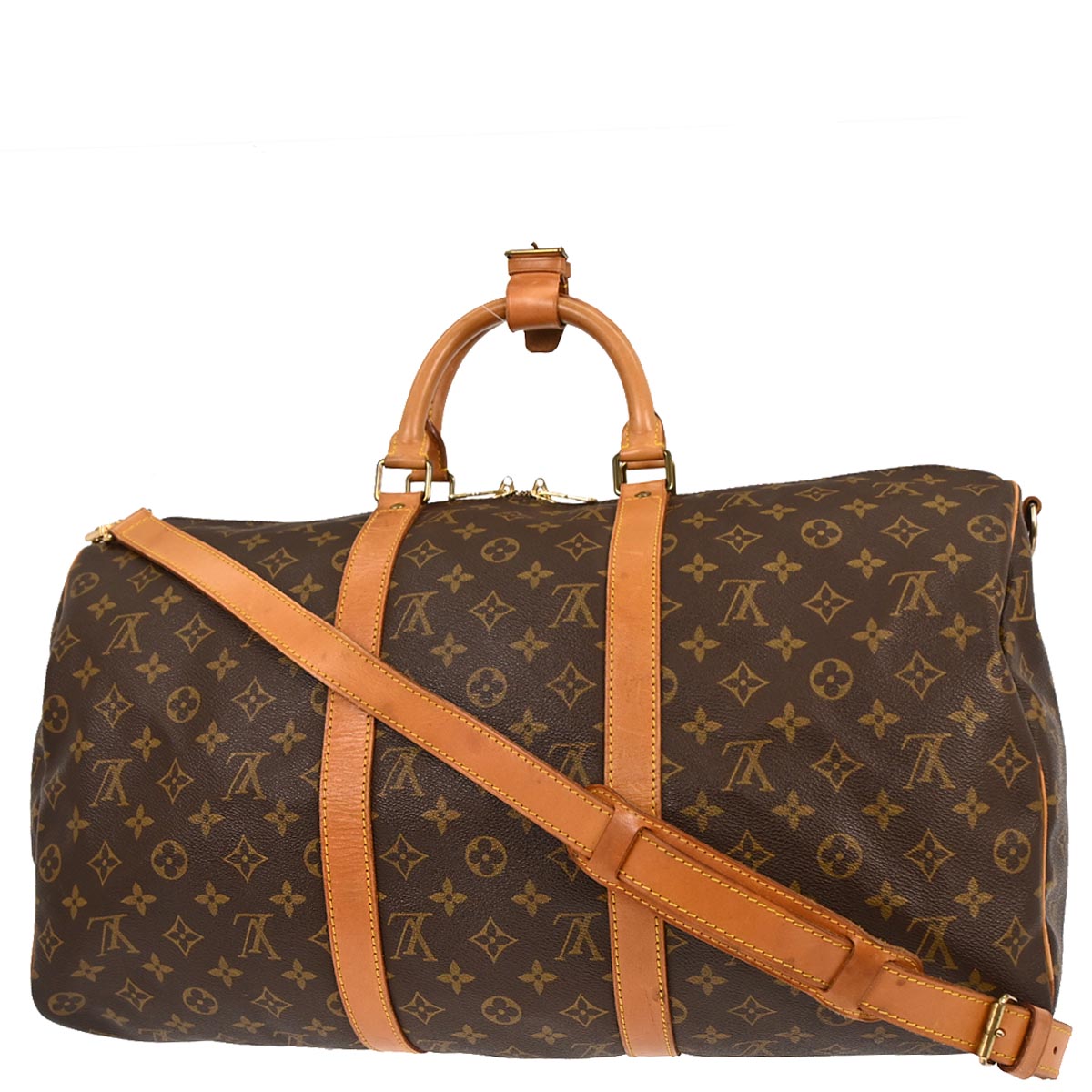 Louis Vuitton Monogram Keepall Bandouliere 50 Duffle Bag M41416