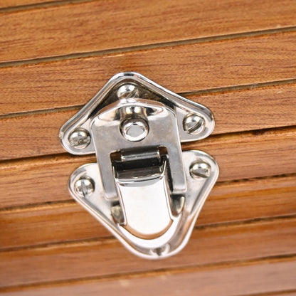 Chanel Brown Black Wood Vanity Handbag Box