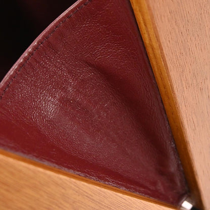 Chanel Brown Black Wood Vanity Handbag Box