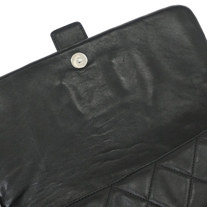 Chanel Black Lambskin Door Latch Handbag