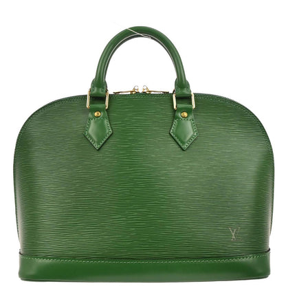 Louis Vuitton Green Epi Alma Handbag M52144