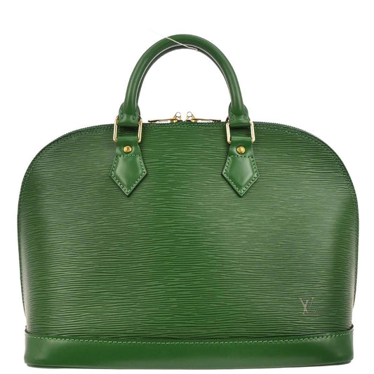 Louis Vuitton Green Epi Alma Handbag M52144