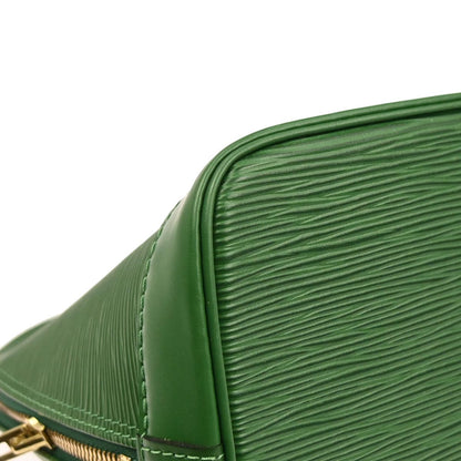 Louis Vuitton Green Epi Alma Handbag M52144
