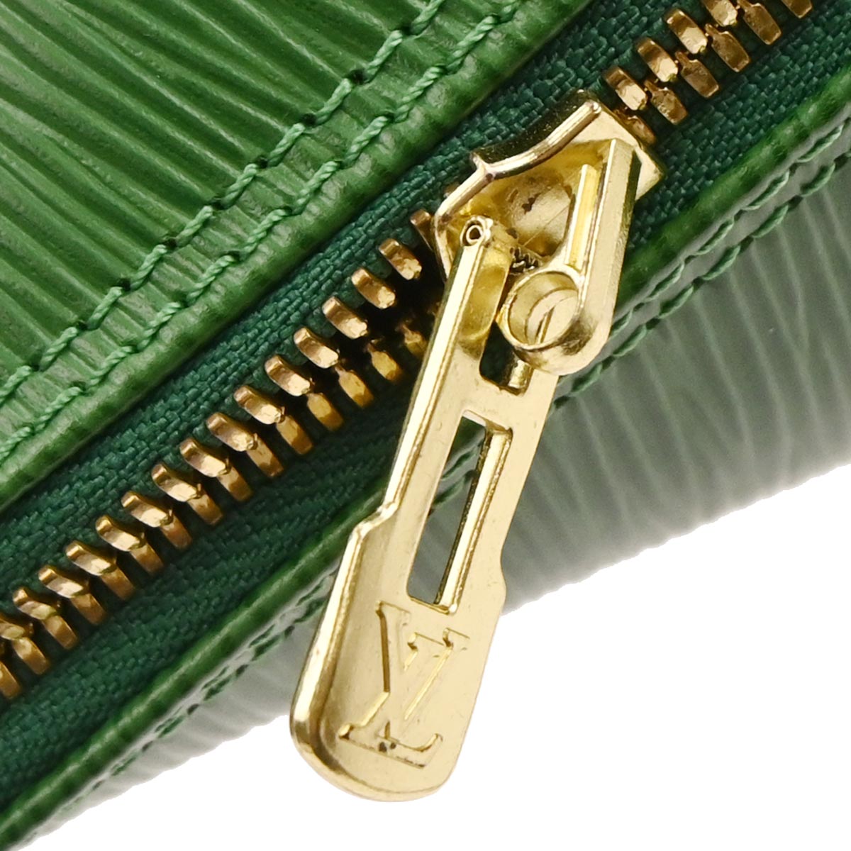 Louis Vuitton Green Epi Alma Handbag M52144