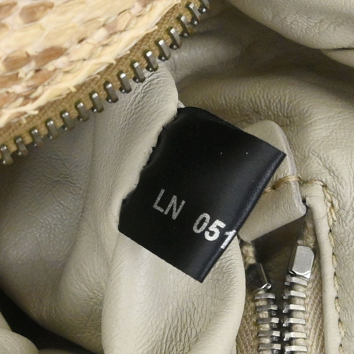 Prada * Beige Python Handbag