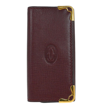 Cartier Bordeaux Must de Cartier Key Case Small Good