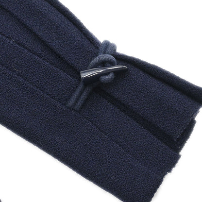 Chanel 2006 Hoodie Duffel Coat Navy #36