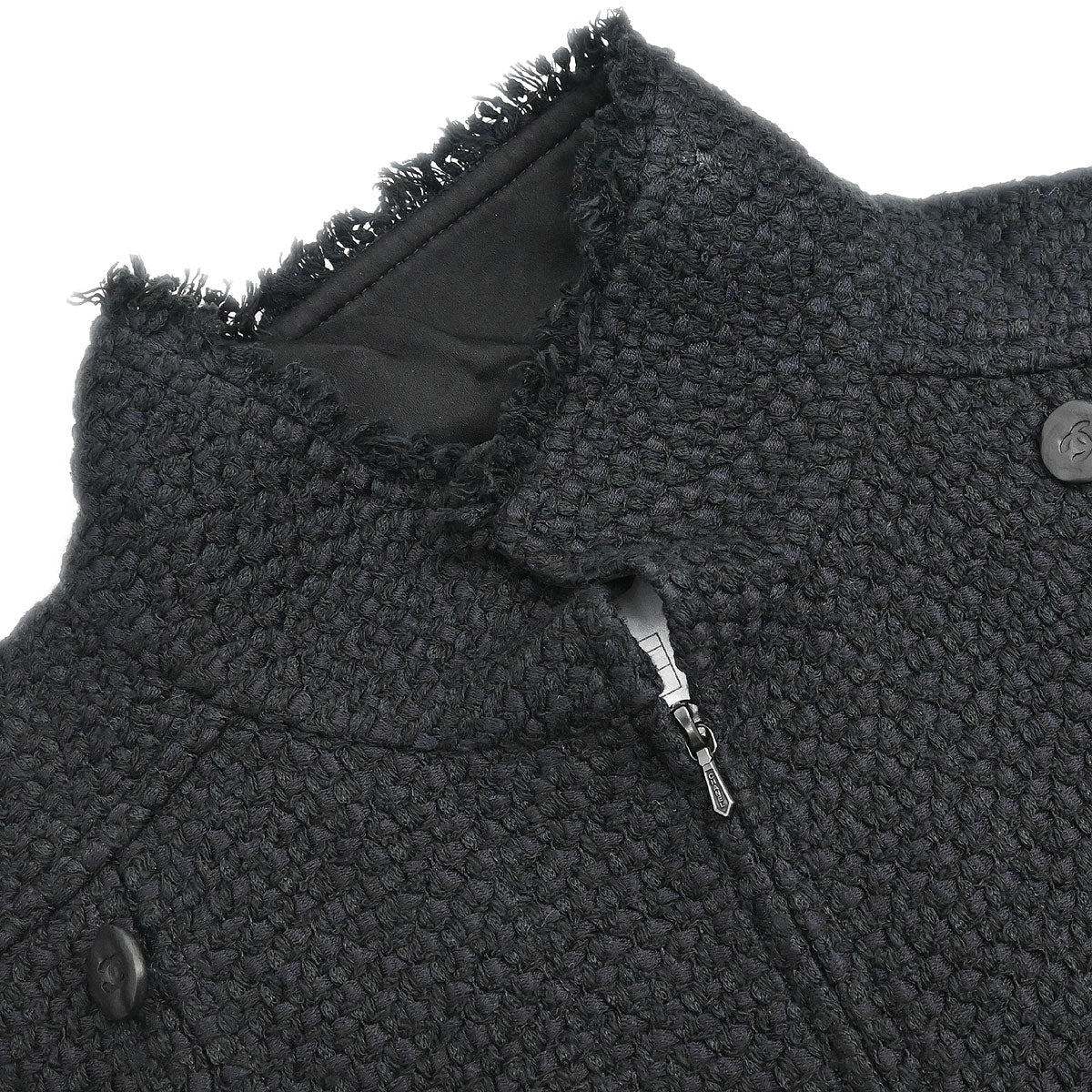 Chanel 2006 Ensemble Jacket Sleeveless Top Black #38