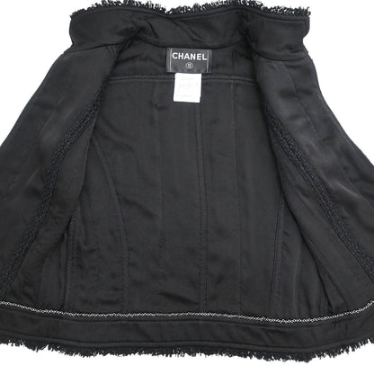 Chanel 2006 Ensemble Jacket Sleeveless Top Black #38