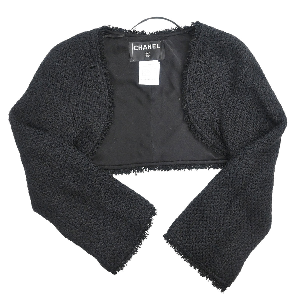 Chanel 2006 Ensemble Jacket Sleeveless Top Black #38