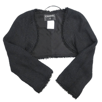 Chanel 2006 Ensemble Jacket Sleeveless Top Black #38