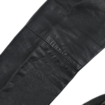 Gucci Zip Up Collarless Jacket Black #38