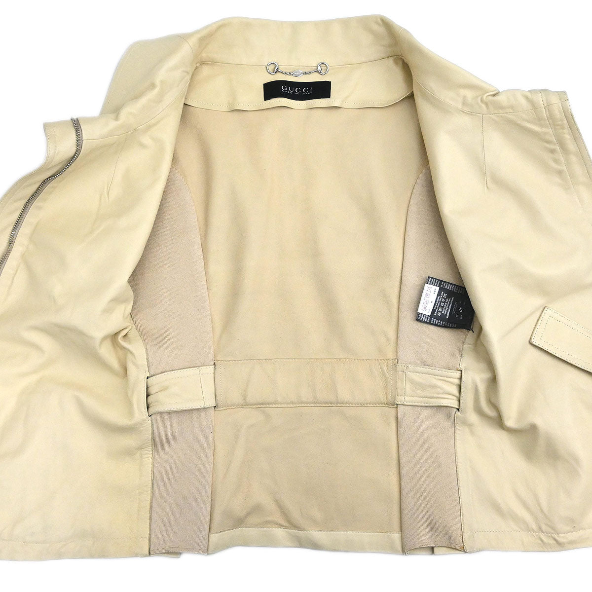 Gucci Zip Up Jacket Off-white #40