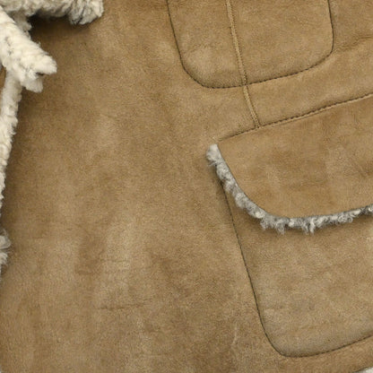 Gucci Single Breasted Jacket Mouton Brown #38