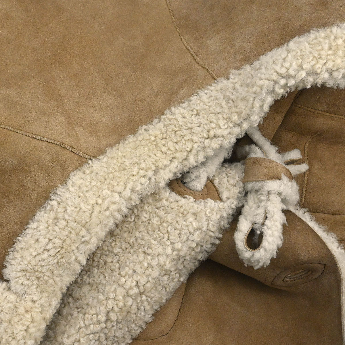 Gucci Single Breasted Jacket Mouton Brown #38