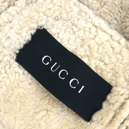Gucci Single Breasted Jacket Mouton Brown #38
