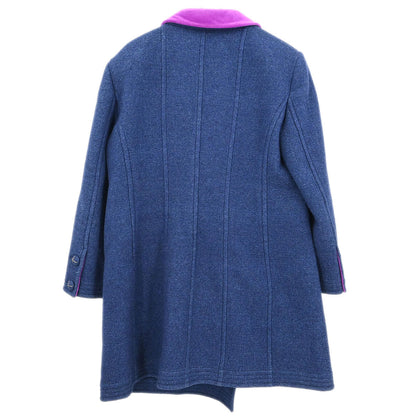 Chanel 2007 Double Breasted Jacket Blue #44