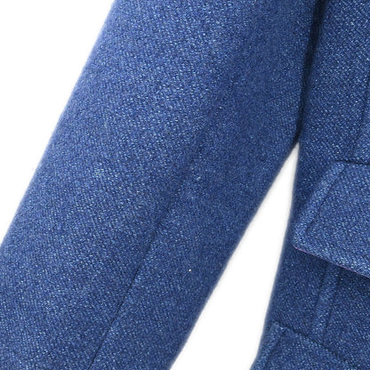 Chanel 2007 Double Breasted Jacket Blue #44