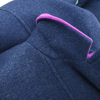 Chanel 2007 Double Breasted Jacket Blue #44