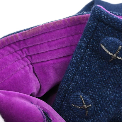 Chanel 2007 Double Breasted Jacket Blue #44