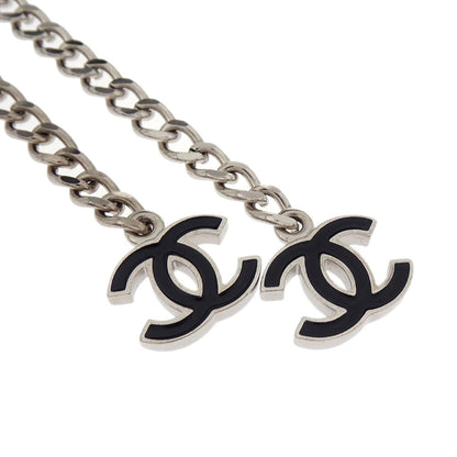 Chanel Cambon Ligne CC Chain Belt Silver 05C Small Good